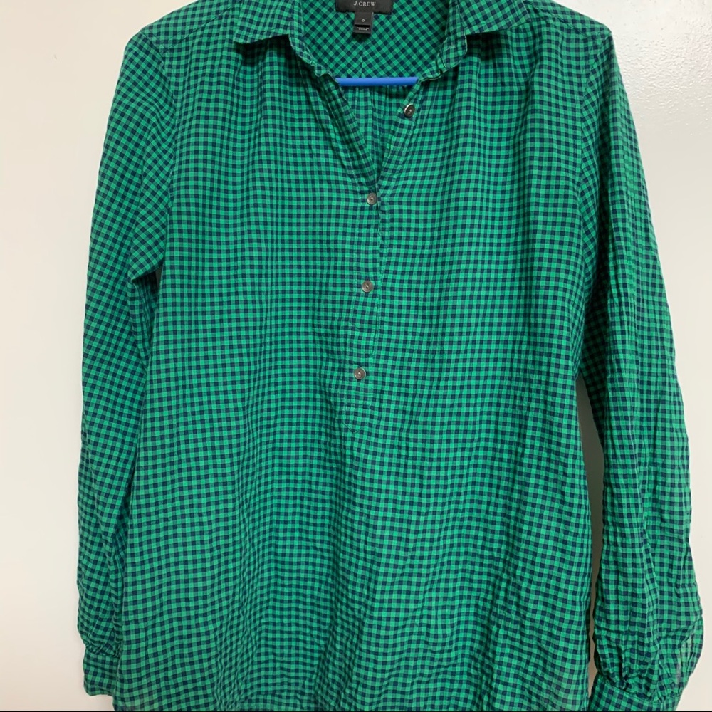 J.Crew Popover Shirt, Size 0